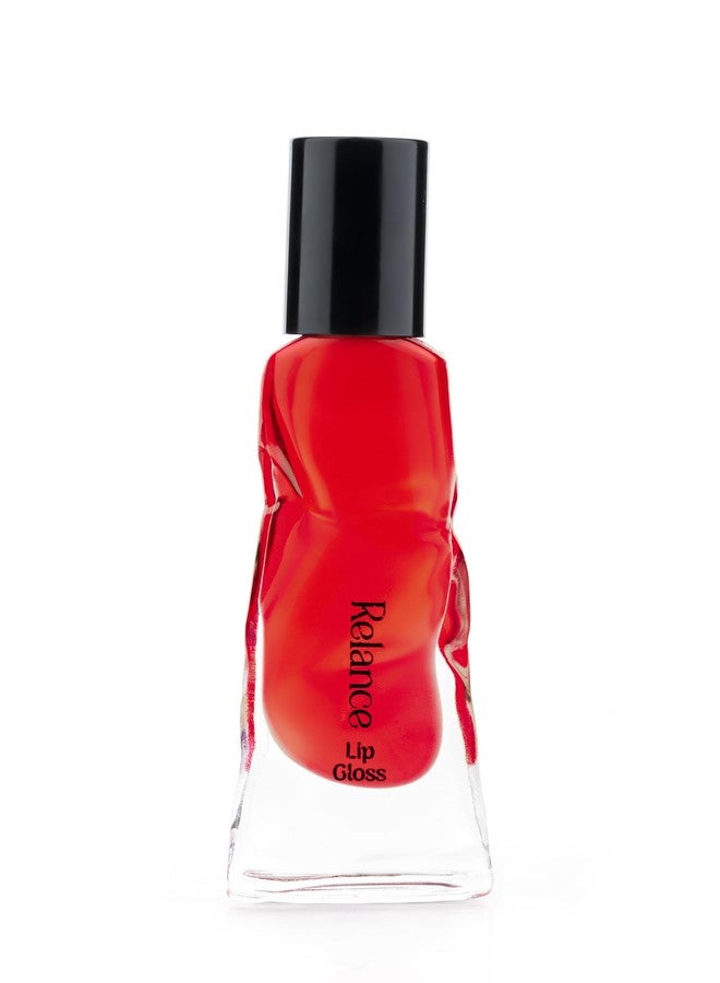 Relance Premium Lip Gloss, Red, Moisturizing Formula with Shine Effect, 10 ml - Image 1